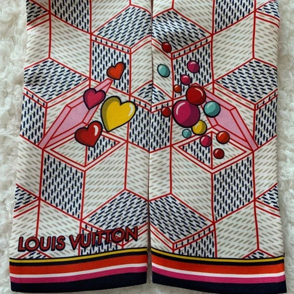 NEW LOUIS VUITTON DAMIER POP UP BANDEAU - M77697 - Picture 12 of 14